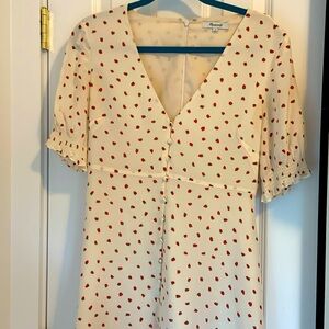 Women’s size 4 madewell strawberry dress
